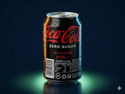 Coca Cola Zero 0,33l Dose